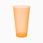 Cocktail Glass Orange Fluoreide / Pack 4 unidades