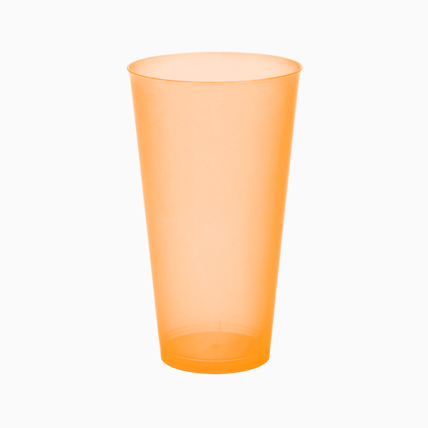 Bicchiere da cocktail arancione fluo / Confezione da 4 unità