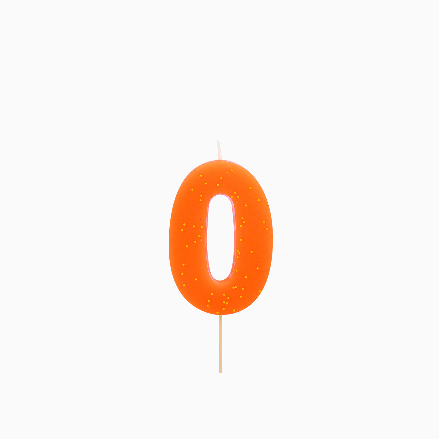 Clora numero 7,5 cm arancione