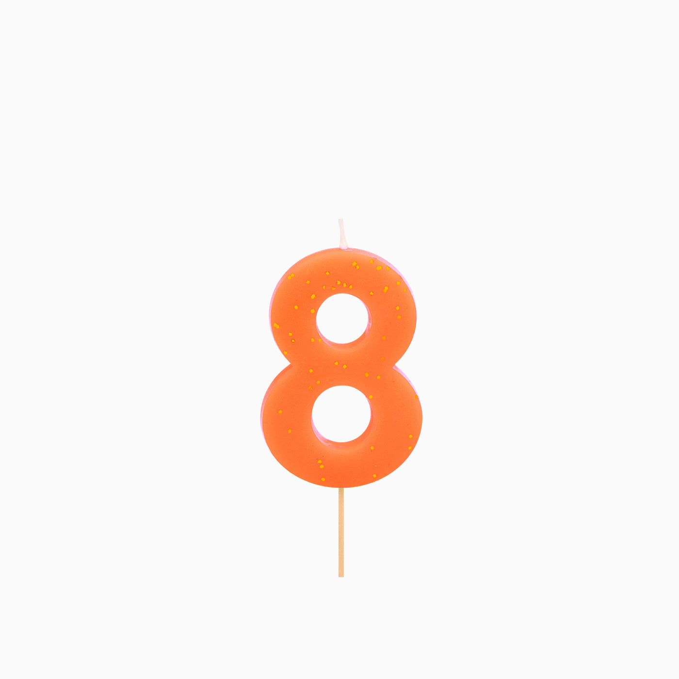 Flll Numéro de 7,5 cm orange