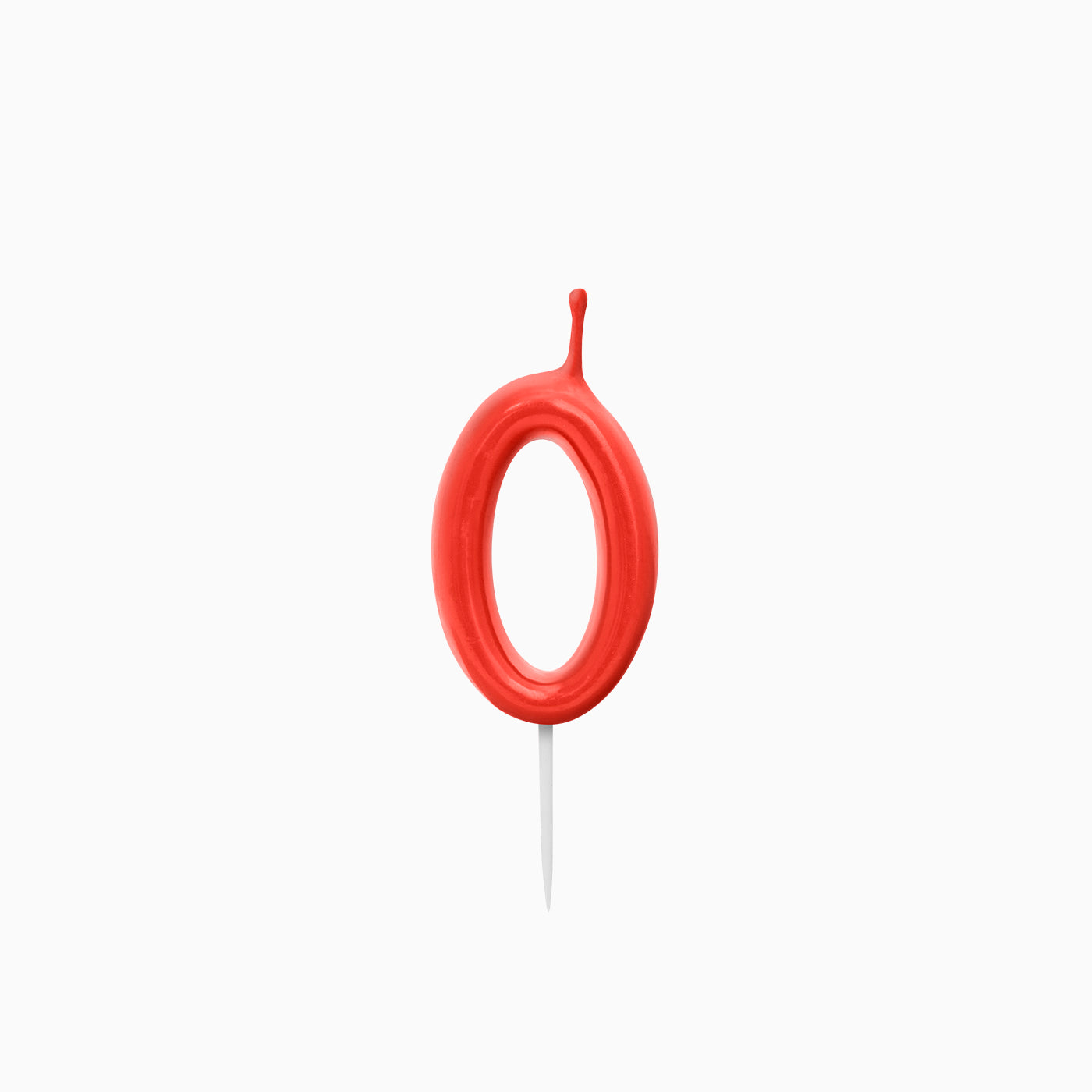 Red small basic candle