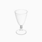 Copo de água/vinho transparente