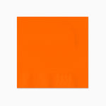 Serviettes en papier à fluor orange