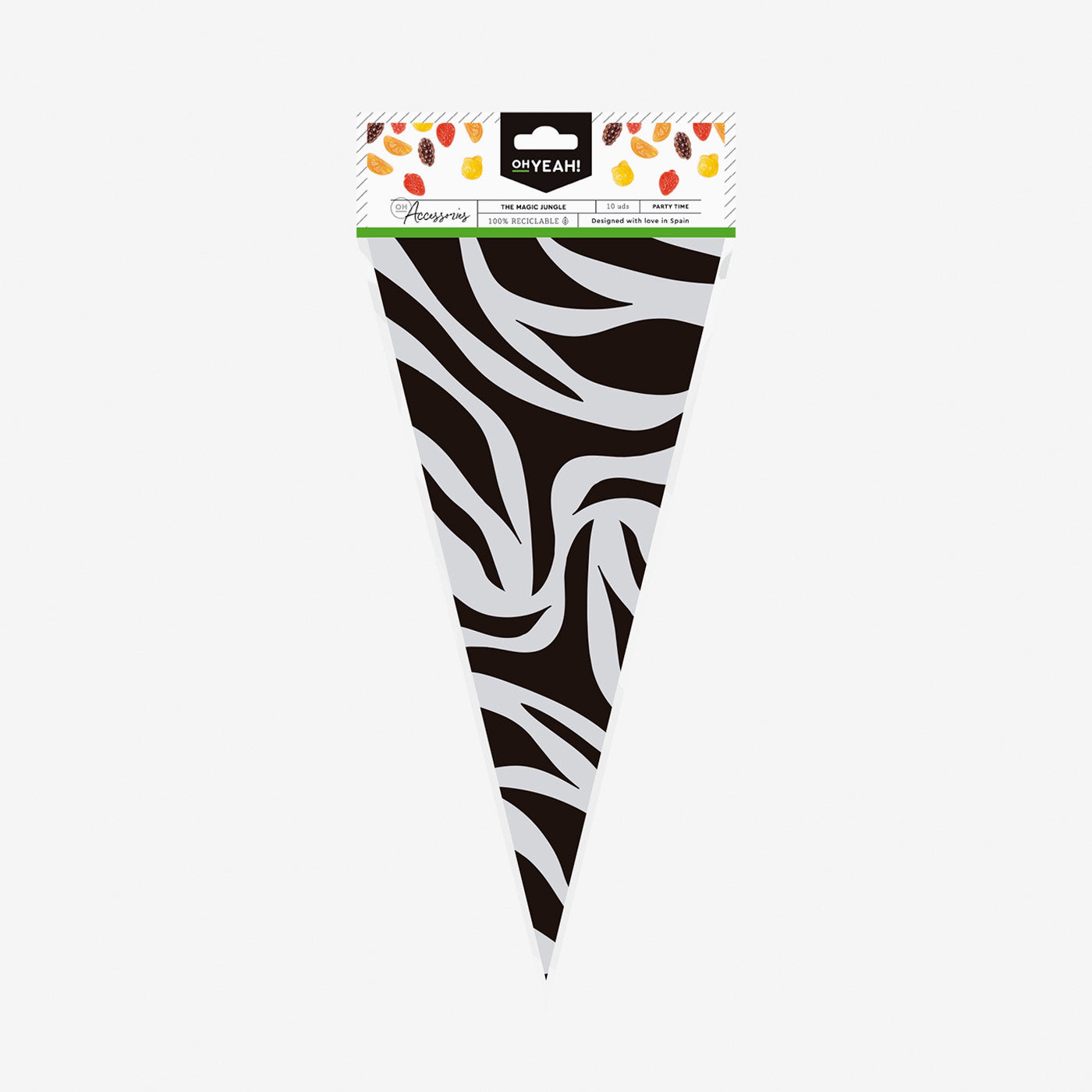 Chure -Taschen Zebra / Pack 10 UDs