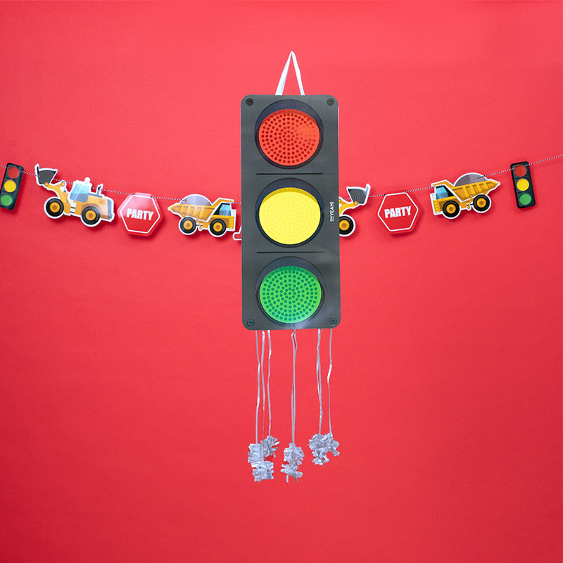 Piñata traffic light