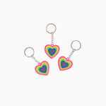 Toy Keychain Hearts for Piñata