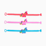 Setzen Sie Spielzeug Piñata Unicorn Armband / Pack 3 Einheiten