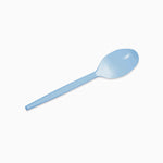 Reusable plastic spoon 16.5 cm Blue Pastel