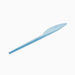 Reusable plastic knife 16.5 cm Blue Pastel