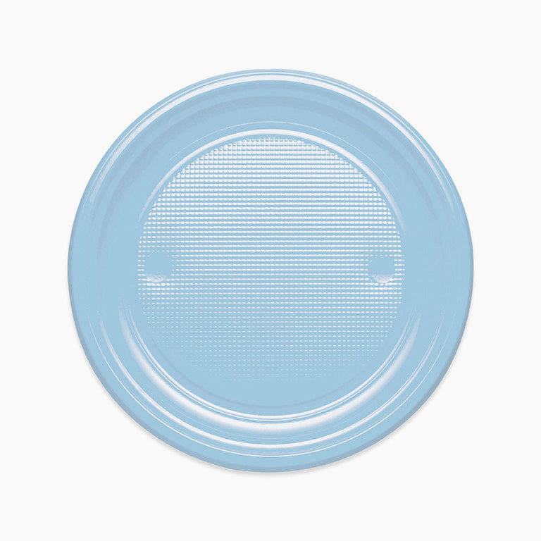Plastic dish Round plain pizza Ø 28 cm cake blue