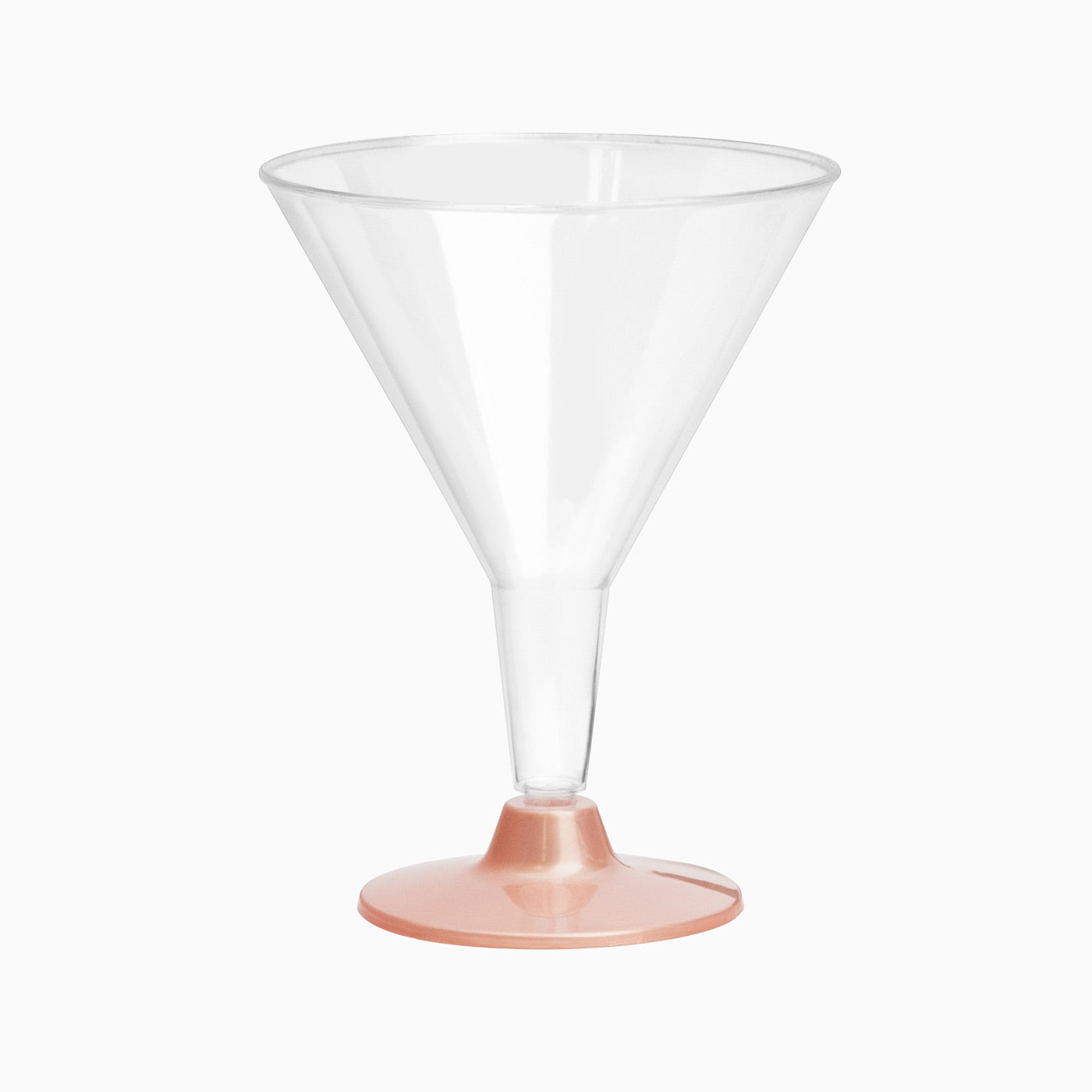 Rose gold cocktail cup / pack 3 units