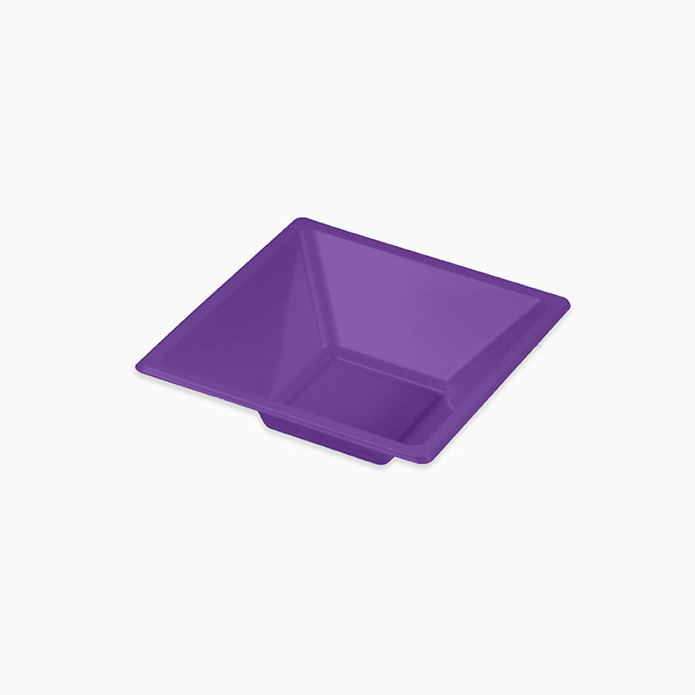 Purple square bowl