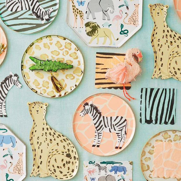 Animal Print Safari Dishes