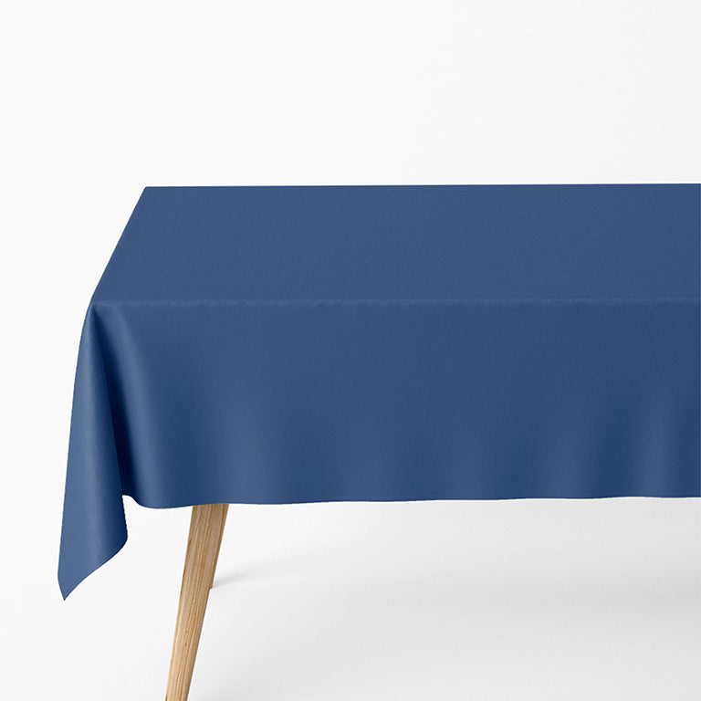 Toca de mesa à prova d'água 1,20 x 5 m azul marinho