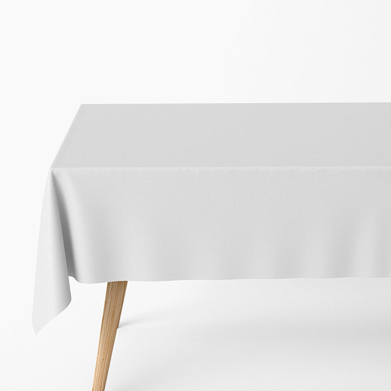 Waterproof tablecloth 1.20 x 5 m white