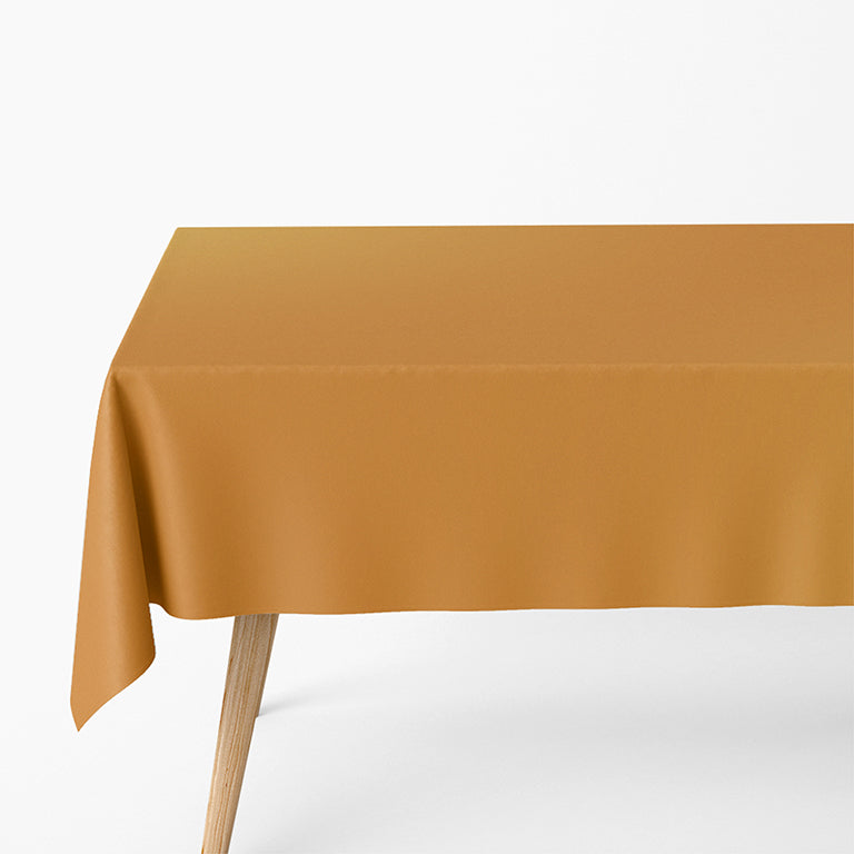 Metallized tablecloth 1.20 x 5 m gold