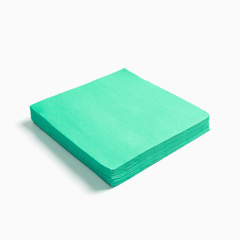 Carrés de papier de papier premium 40x40 Green à la menthe