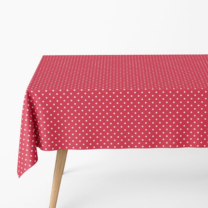 Roll molecal tablecloth 1.20 x 5 m red