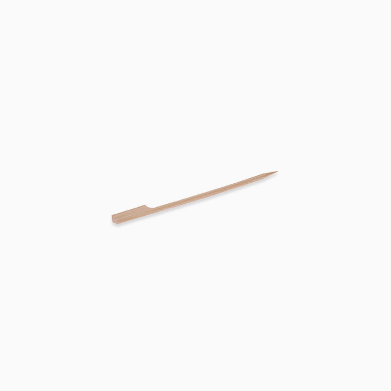 Bamboo skewer with 18 cm grip