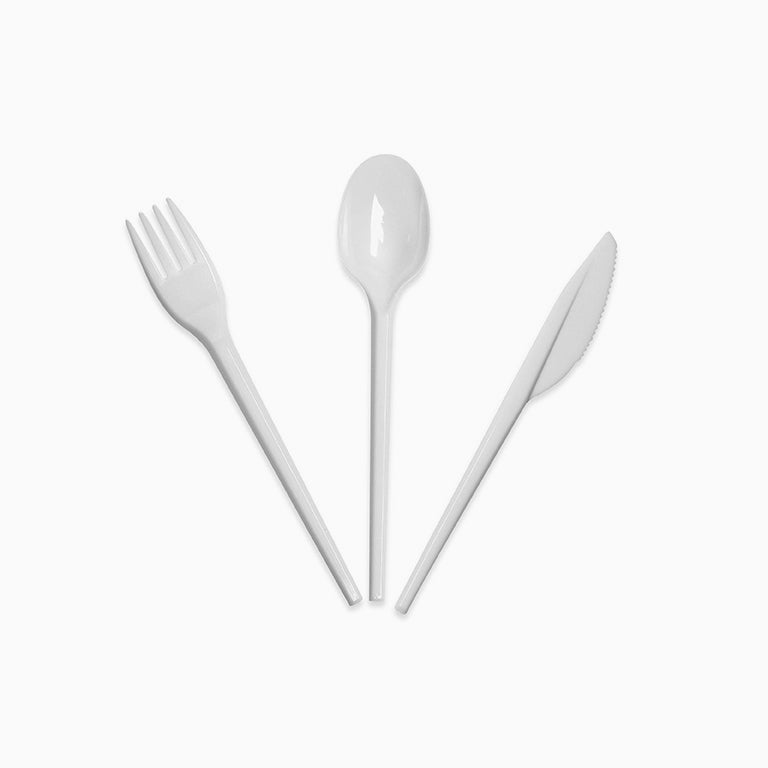 Set spoon, knife and fork