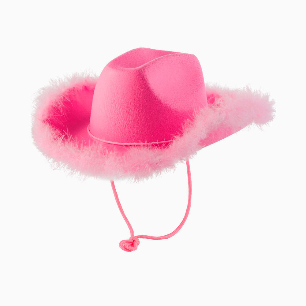 Cappello da cowgirl rosa Addio