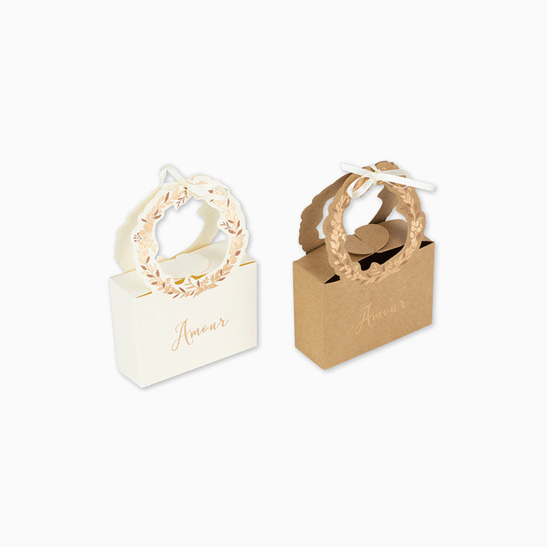 "Amour" gift box with loop