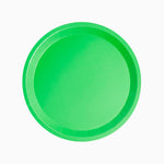 Cartone piatto rotondo Ø 20,5 cm verde