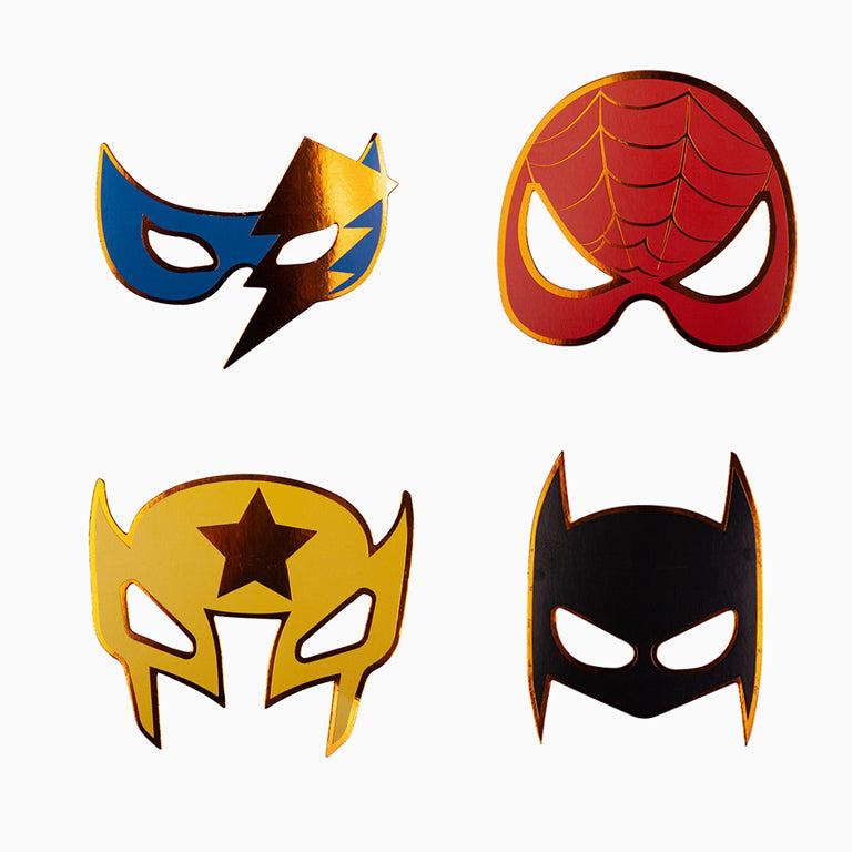 Máscaras de super -heróis
