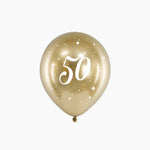 Set balloons 50 years