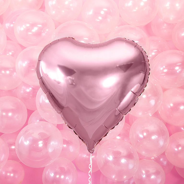 Balão do coração do alumínio