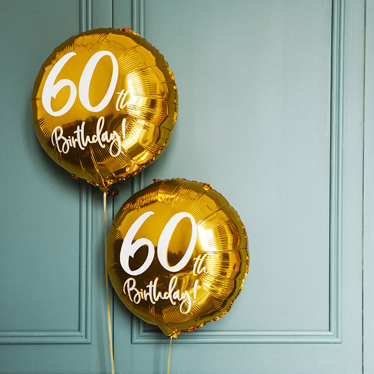 Palloncino foil "60° Compleanno"