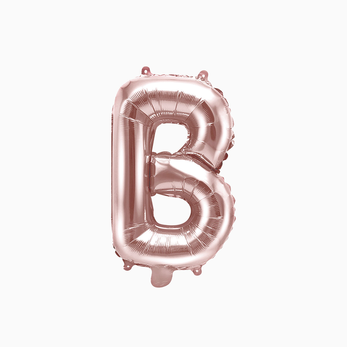 Palloncino foil piccolo con lettere in oro rosa