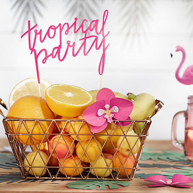 Topper Tarta "Tropical Party"