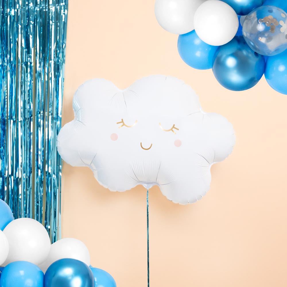 Kit de décoration environnement bleu de douche de bébé