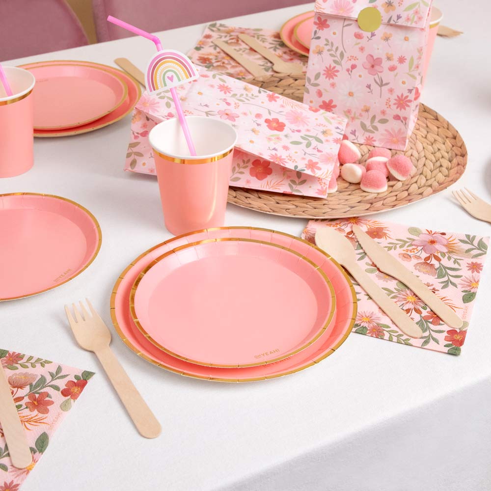 Premium Table Kit 12 People Communion Pink