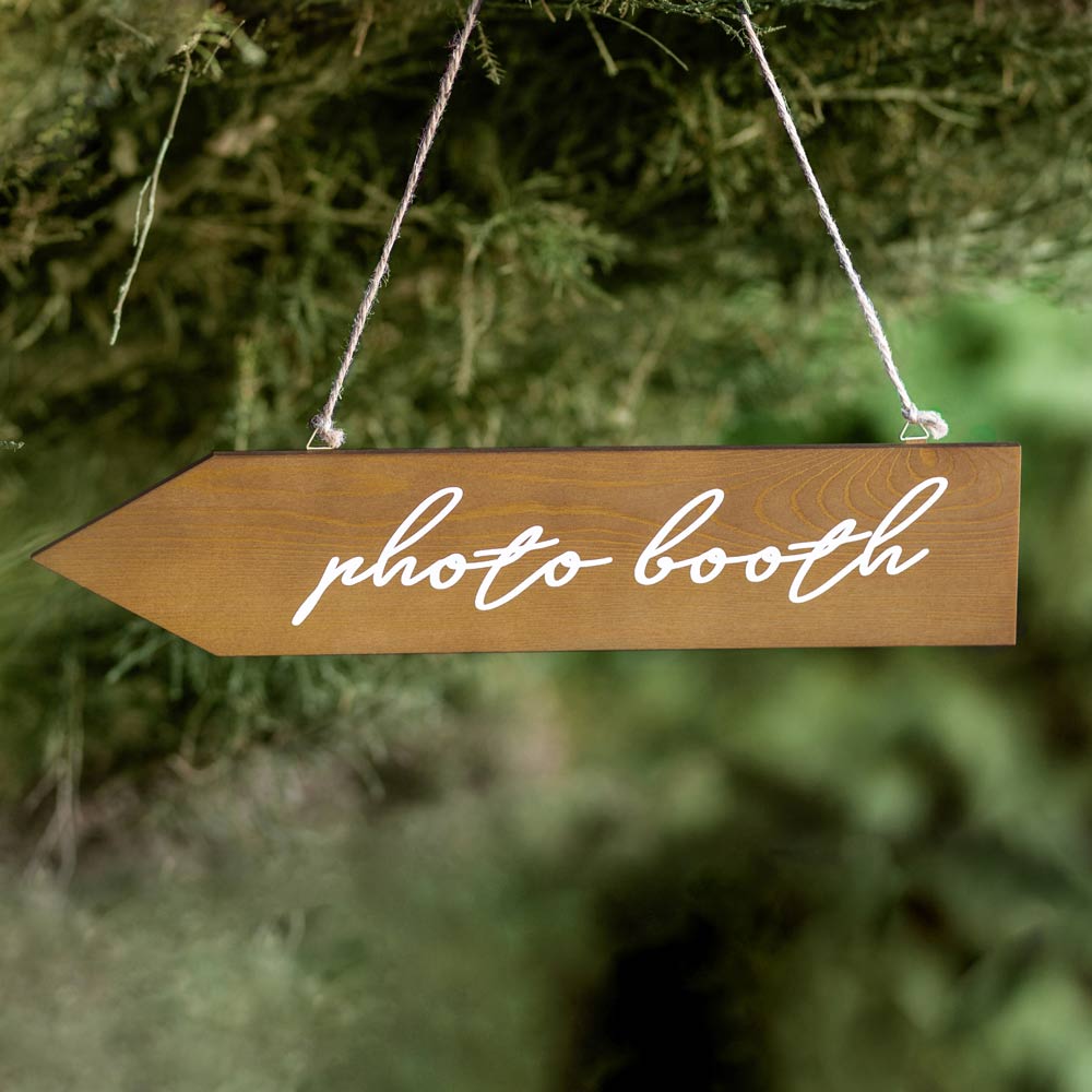 Cartel fiesta Boda 'Photo booth'