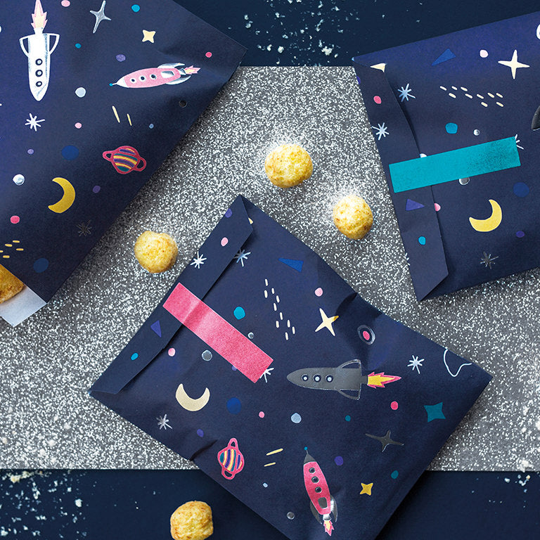 SPACE GIFT BAGS / PACK 6 UDS