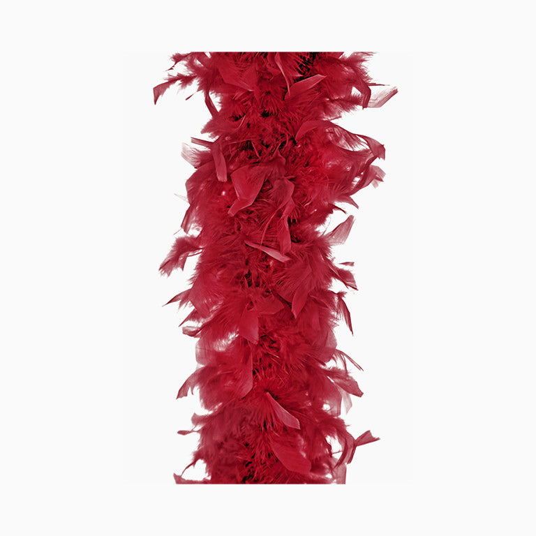 Boa Red feathers
