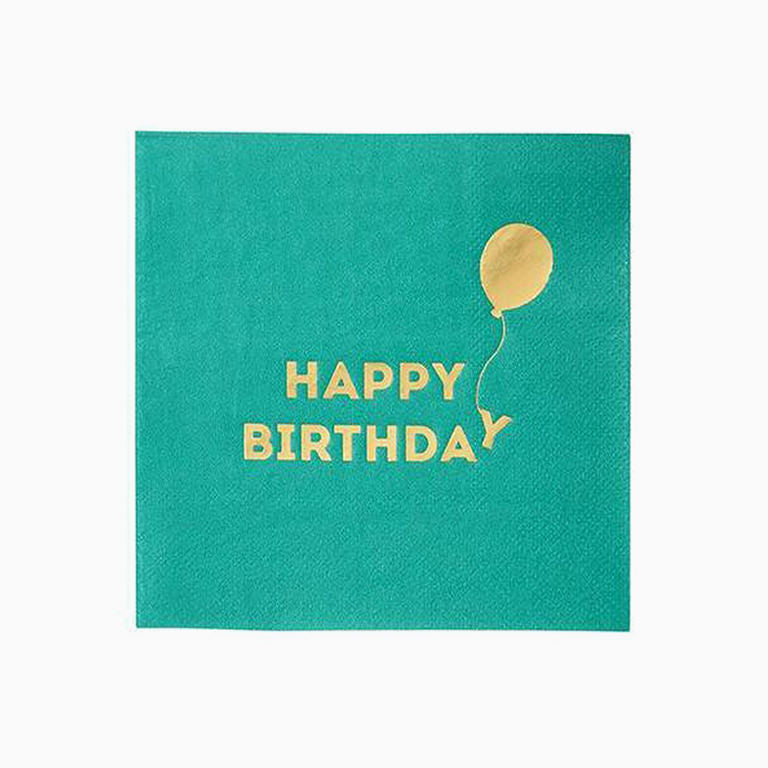 Servilletas Papel "Happy Birthday"