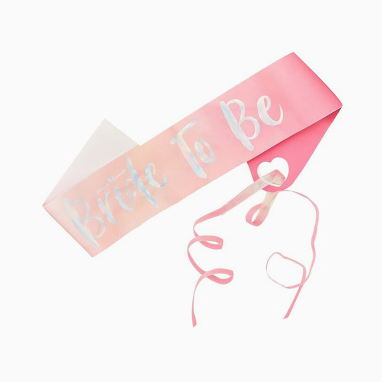 Bride Band "Bride to Be!" Pink