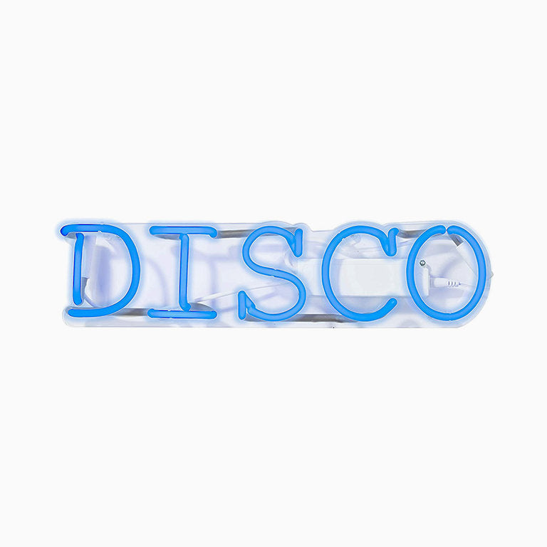 Neonzeichen "Disco"