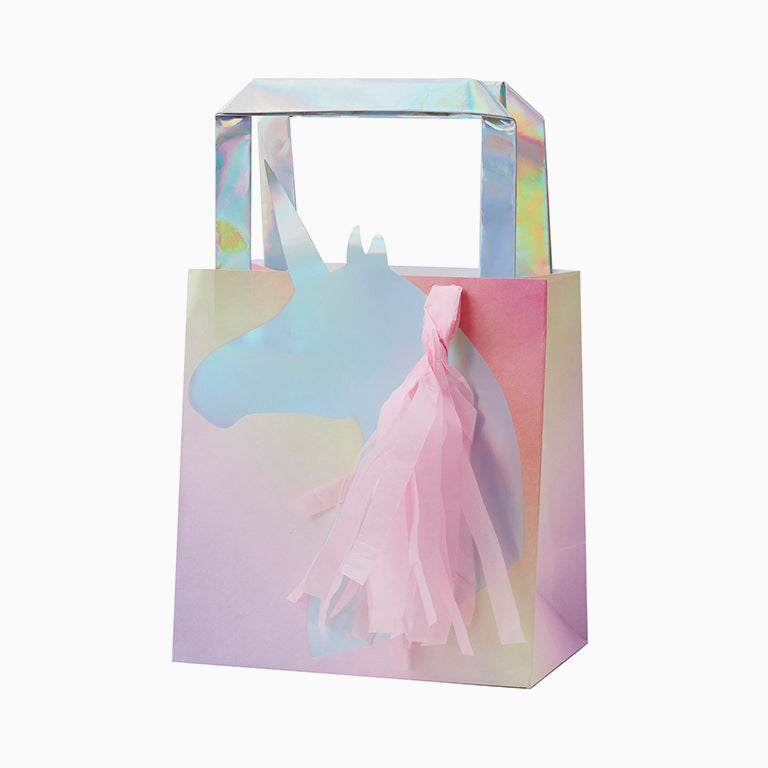 Party Unicornios / Pack 5 unicorn bags