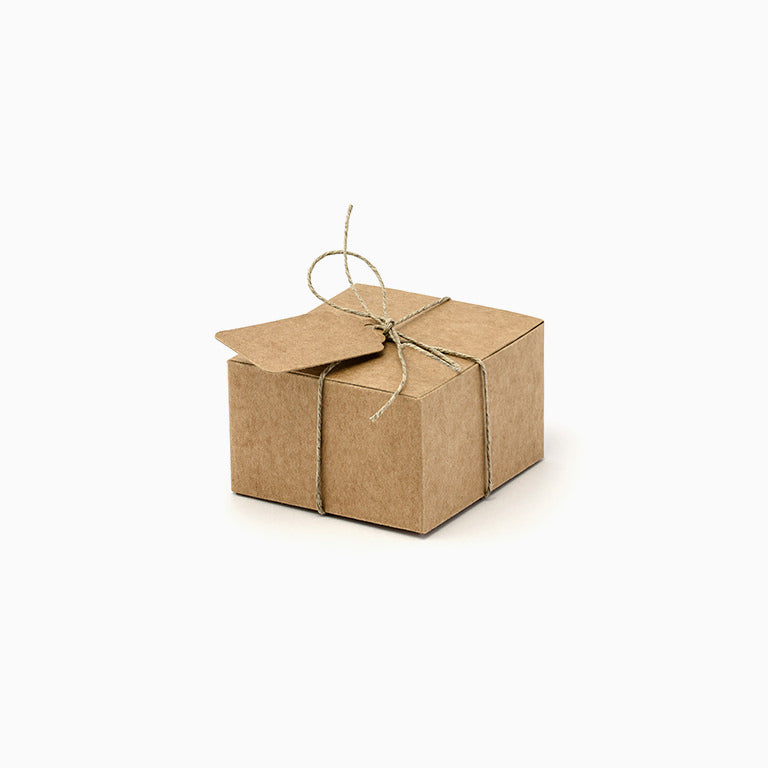 Square gift boxes / pack 10 units